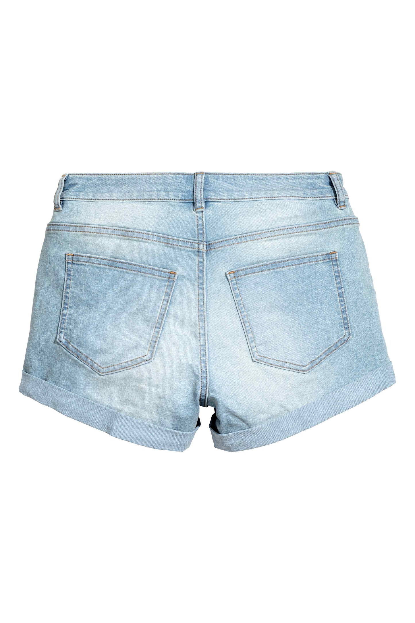 Short denim shorts